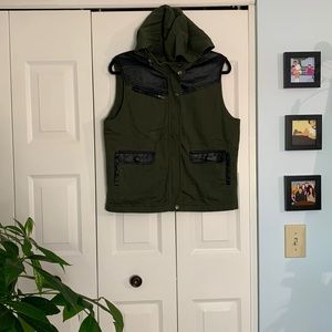BDG Military Green Vest
